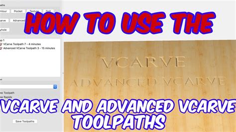 How to Use the Vcarve and Advanced Vcarve Toolpaths | Carbide Create ...