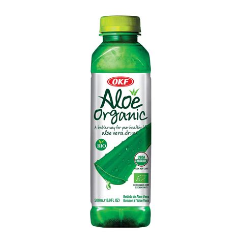 OKF Organic Aloe Water - Shop Juice at H-E-B