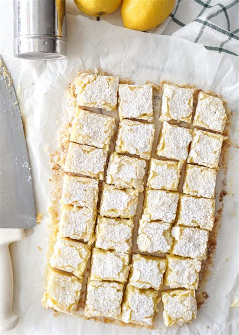 Lemon Squares - Baking for friends