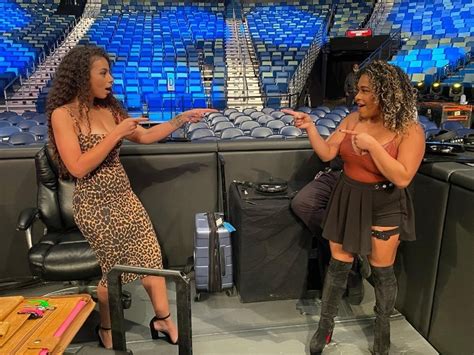 Jojo Offerman Spotted At Latest 'WWE SmackDown'