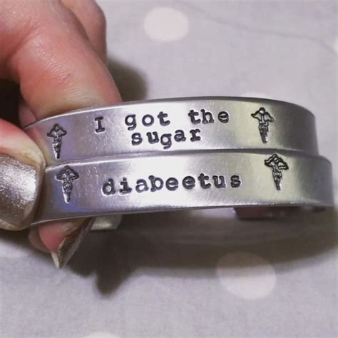 Diabetes Medical Alert Bracelet Diabeetus Bracelet I Got - Etsy