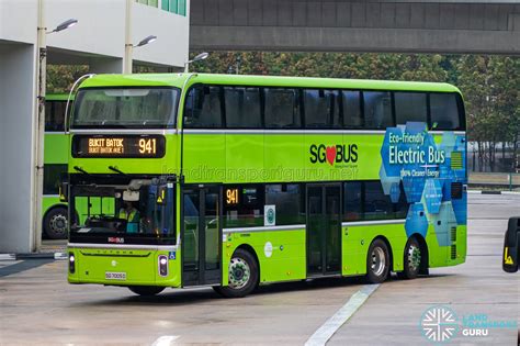 Bus 941 – Tower Transit Yutong E12DD (SG7005D) | Land Transport Guru