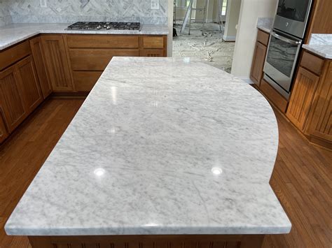 Carrara Marble Countertop Restoration | NOVA Stone Care