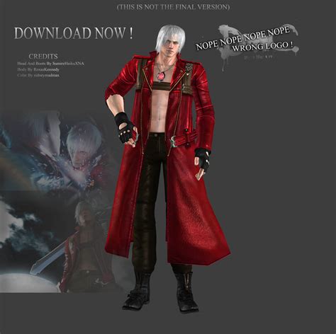 Devil May Cry 3 Hd Dante (Beta version) by WeskerFan1236 on DeviantArt