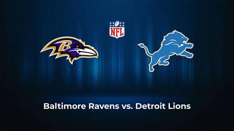 Ravens Vs Lions 2024 Prediction - Toby Aeriell