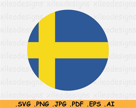 Swedish Flag Svg