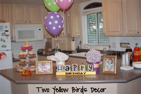 Two Yellow Birds Decor: Colorful Birthday Bash