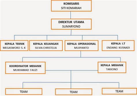 Contoh Bagan Struktur Organisasi Perusahaan Cv Berbagai Struktur | Images and Photos finder