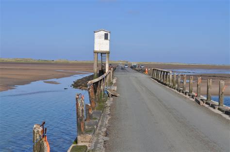 Holy Island causeway at low tide © Nick Mutton cc-by-sa/2.0 :: Geograph ...