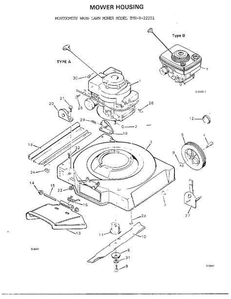 Murray Mower Parts List