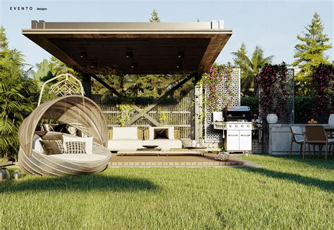 Villa Garden on Behance