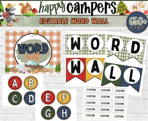 Summer Camp Theme CLASSROOM DECOR Bundle Elementary - Etsy