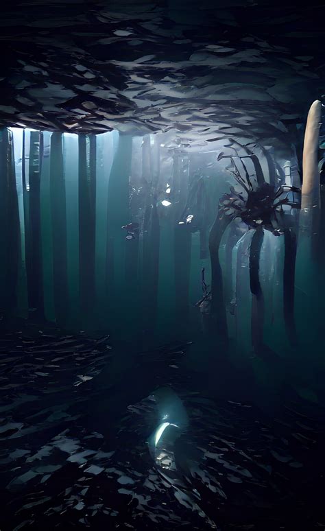 thalassophobia ai art. as someone with a fear of drowning i found a lot of them to be pretty ...