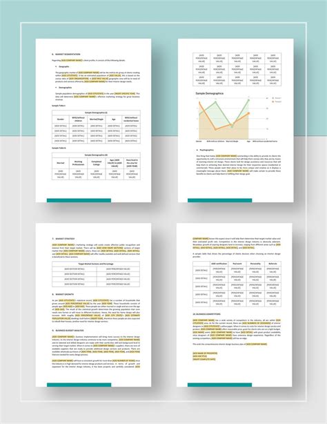 Interior Design Business Plan Template in Google Docs, Pages, PDF, Word - Download | Template.net