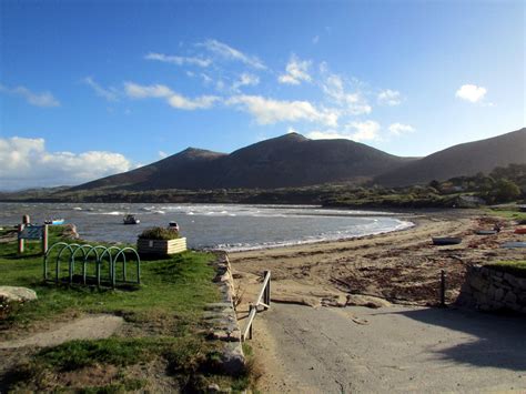 Trefor Beach has a serene and idyllic atmosphere Gwynedd