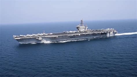 Video USS Eisenhower carrier strike group to move to Eastern Mediterranean - ABC News