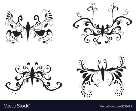 Abstract butterfly Royalty Free Vector Image - VectorStock