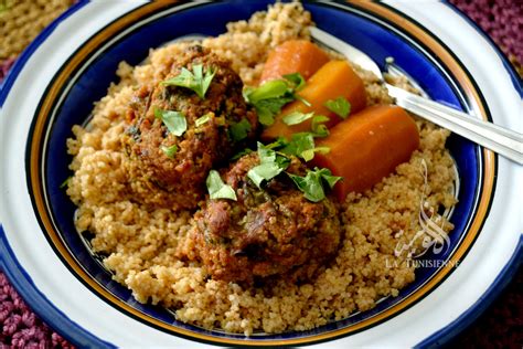 Couscous aux boulettes d'aneth - Chebtiya | La Tunisienne