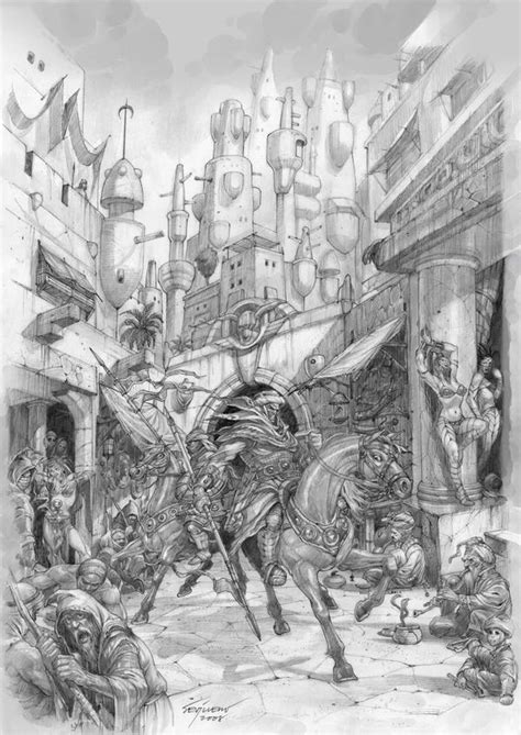 Turanian Souk by SinkoSiete on DeviantArt