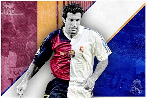 Luis Figo , Barcelona 1995-2000, Real Madrid 2000-2005 #Barca #Madrid ...