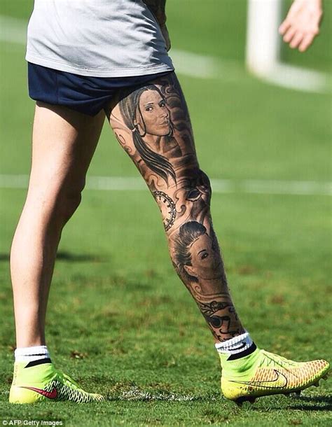 Raul Meireles shows off his crazy leg tattoo in Portugal training | Leg ...