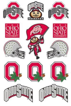 OHIO STATE BUCKEYES STICKERS | Ohio state buckeyes, Ohio, Buckeyes