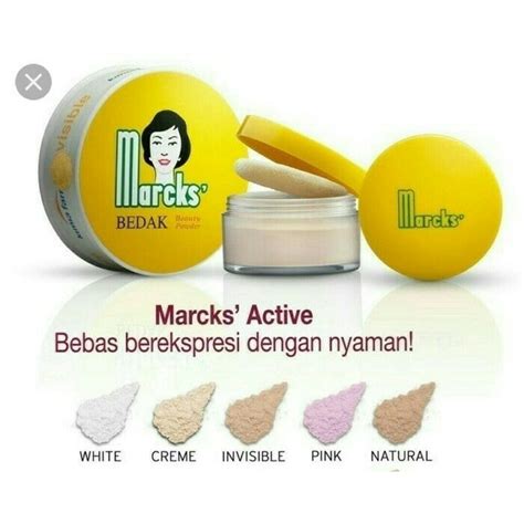 bedak marks / bedak tabur / BEDAK MARCKS / MARCK | Shopee Indonesia