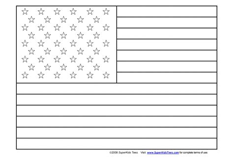 American Flag To Print Out