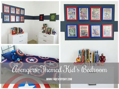 Avengers-Themed Kid's Bedroom Decor (With DIY Touches) - Fab Everyday