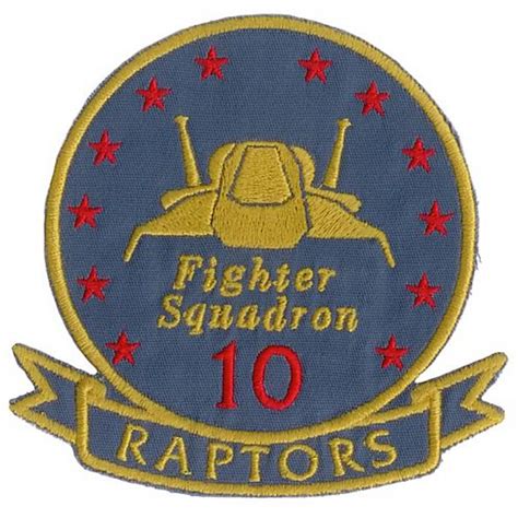 Battlestar Galactica Raptor Pilot Premium Ship Patch