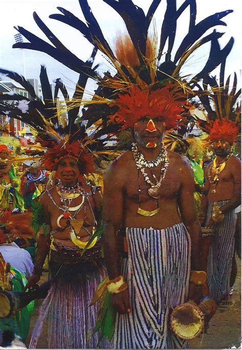 A Journey of Postcards: Traditional dancers of Papua New Guinea