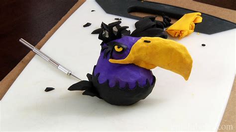 Angry Birds Space: MIGHTY SPACE EAGLE Clay Model Tutorial - YouTube