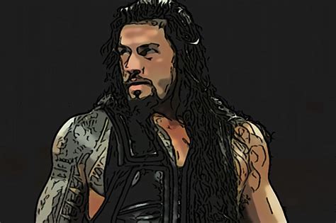 Roman Reigns Cartoon by WWEARTHD on DeviantArt