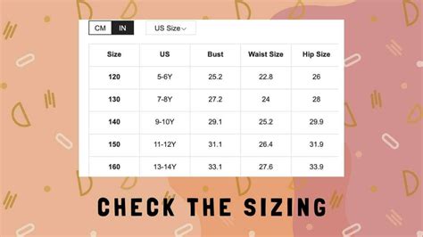 Shein Size Chart Shoes