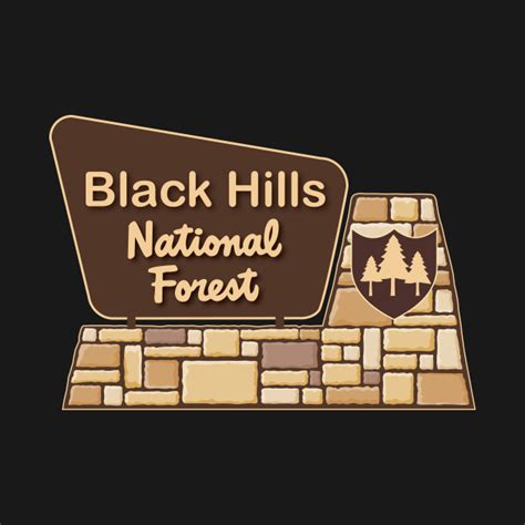 Black Hills National Forest - Black Hills National Forest - T-Shirt | TeePublic