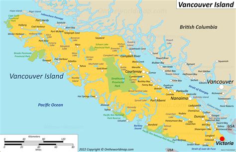 Vancouver Island Map | Canada | Detailed Maps of Vancouver Island