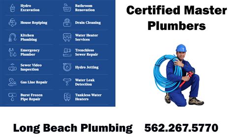 Emergency Plumbers in Long Beach CA (562) 267-5770