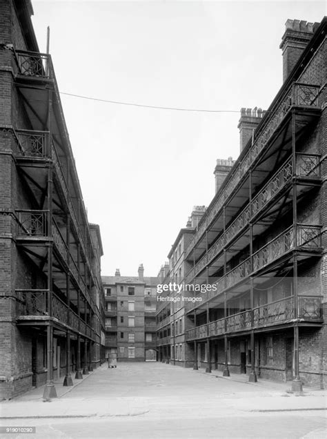 Beaconsfield Buildings, Randells Road, Islington, London, 1969. A ...