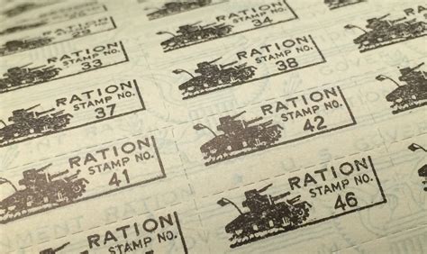 World War II Ration Stamps