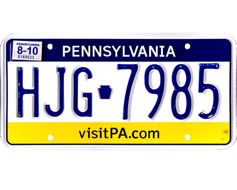 Pennsylvania License Plate Wrap Kit – PlateWraps