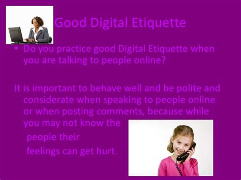 Digital Etiquette