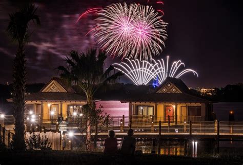 Watching Fireworks from Disney's Polynesian Resort - DVC Rental Store