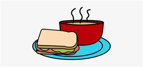 Soup And Sandwich Clip Art - Soup And Sandwich Clipart - Free Transparent PNG Download - PNGkey