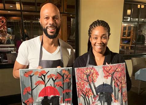 Report: Tiffany Haddish & Common Split - That Grape Juice