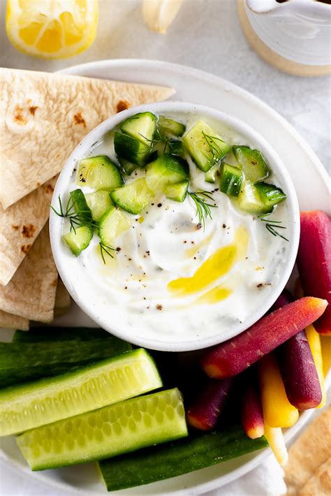 Tzatziki (Cucumber Sauce) - Two Peas & Their Pod