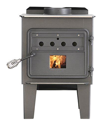 Vogelzang BX42E Boxwood Deluxe Cast Iron Wood-Burning Stove Home Garden Fireplace Accessories