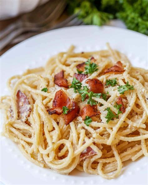 Pasta Carbonara Recipe | Lil' Luna