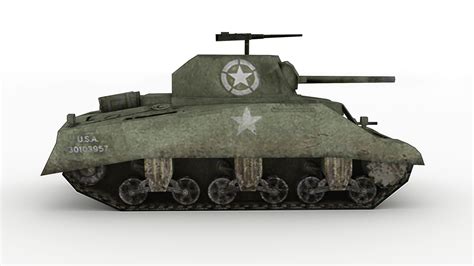 SHERMAN TANK 3D Model $10 - .obj .fbx .max - Free3D