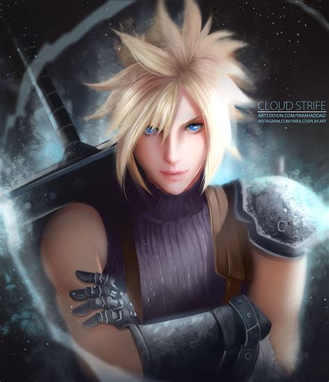 ArtStation - Cloud Strife FF7R