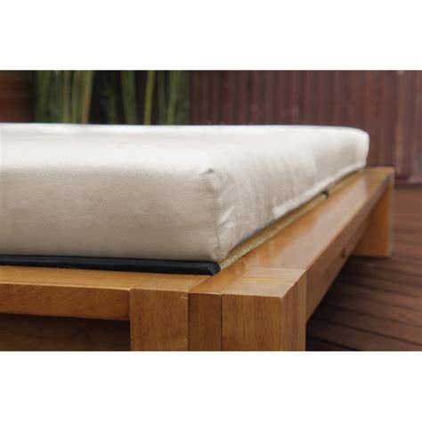 Thin and firm Organic Latex Mattresses | Bed and Wood